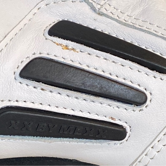 Women's Black and White XX By Mexx Motorcycle Boots NWOT Size 6 - Picture 8 of 17